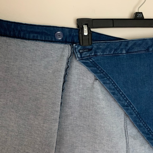 Free People Buttoned Denim Skirt - Picture 11 of 13